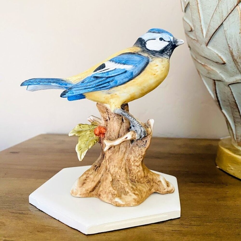 Duncan Designs Porcelain Bluebird Figurine Fullerton, CA - Picture 2 of 4